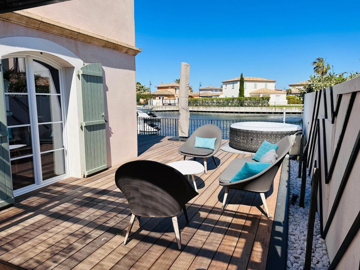 Marina 120M²/8 Pers/ Terrasse 100M²/ Appontement Villa Aigues-Mortes Ngoại thất bức ảnh